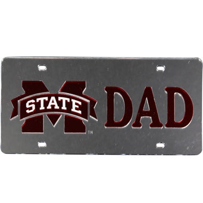Auto License Plate Dad Mirror M-State