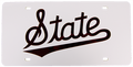 Auto License Plate Mirror Background Script State