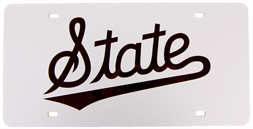 Auto License Plate Mirror Background Script State
