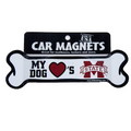 All Star Dogs Auto Magnet Bone My Dog Loves M-State