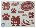 Sds Design Associates Auto Magnet School Spirit Pk M-Over-S State W Tail Paw Oval M-State