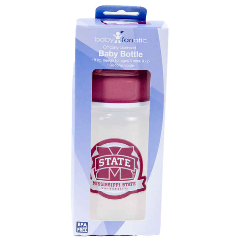 Masterpieces Puzzle Co / Baby Fanatic Baby Bottle 9Oz M-State Mississippi State Uni
