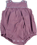 Baby Bubble UNISX Gingham SHOULDR BTNS