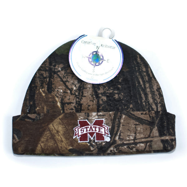 Baby Cap Knit Camo M-State