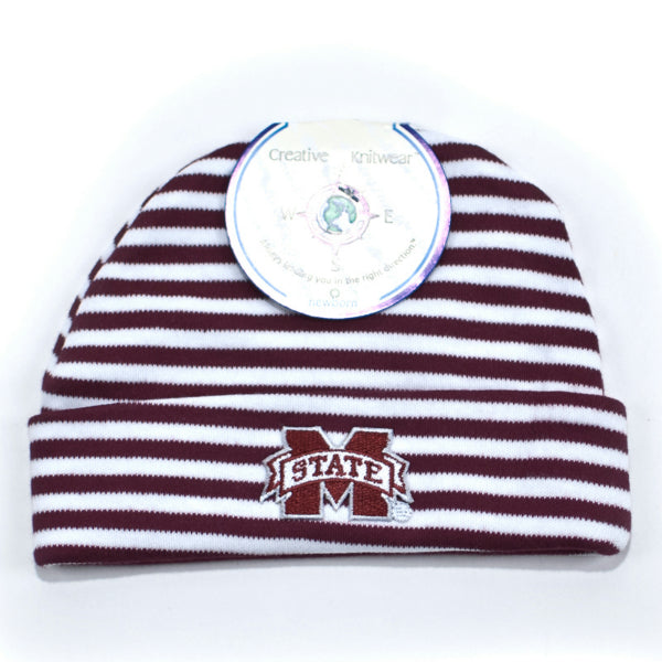 Baby Cap Knit Stripes M-State