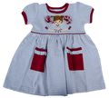 Baby Dress Cheerleader Popover Rule with Pockets