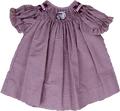 Baby Dress Smocked Gingham M-State