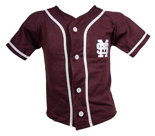 Baby Jersey Baseball  M-over-S W PIPING