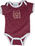 Baby Onesie Short Sleeve M-over-S