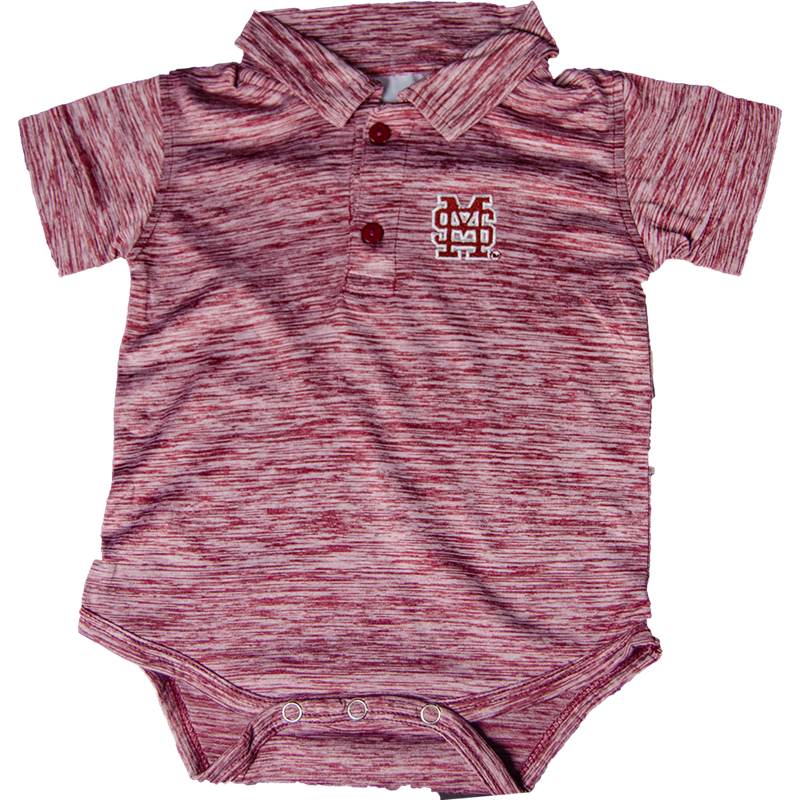 Baby Polo Onesie Spacedye M-over-S