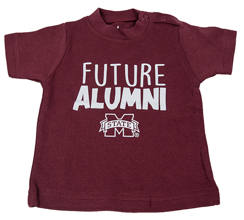Baby T-Shirt Short Sleeve  Future Alumni M-State
