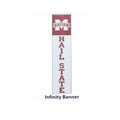 University Blanket & Flag Corp. Banner Infnity M-State Hailong Sleevetate 7Ft Long