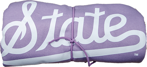 Blanket Sweatshirt Script State