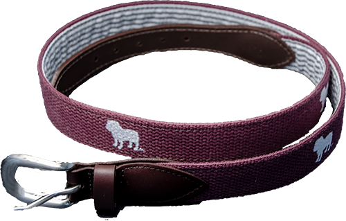 BELT Men's WEB W LIVE DOG Emblem