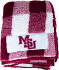 Blanket Vault Buffalo Checkered MSU Interlock