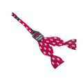 Global Neckwear Maroonecklaceeting Bowtie Untied Woven Silk Btrfly M-State All Over