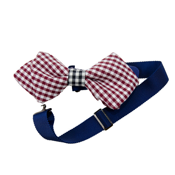 Olly Oxen Boys Bow Tie Ginghm