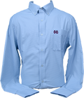 Southern Tide Button Down Men's Long Sleeve Gameday Gingham M-State