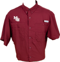Button Down Men's Short Sleeve Tamiami MSU Interlock