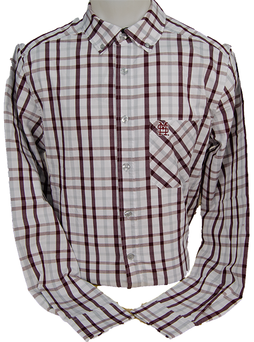 Men's Button Down Tending Stripe M-over-S