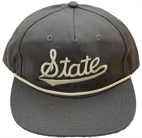 Cap Baseball Cotton with Rope Script State