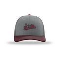 Uscape Apparel L Cap Baseball Emblem St Script Trckr Richardson Tri Color Mesh Bk