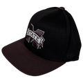 Top Of The World Cap Baseball Reflex Med 2Tn M-State Emblem  Bulldoghooded  Bulldogs Emblem Black W Maroon Bill