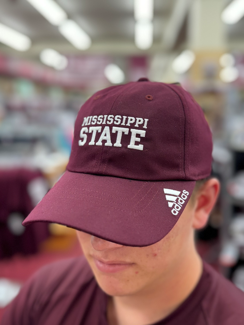 Cap Baseball Slouch Stacked Wordmark