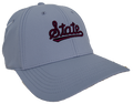 Cap Baseball Script State Maroon Vero Stratus Adjustable