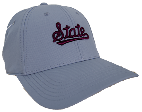 Cap Baseball Script State Maroon Vero Stratus Adjustable