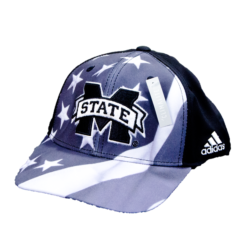 Cap Baseball Structured Flex Patriot Stars Stripes M-State
