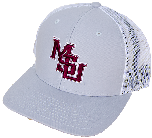 47 Brand Cap Baseball Trucker MSU Interlock