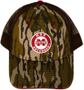 Drake/Icon Outdoors Cap Baseball Trucker Bottomland  Patch MSU Bulldogs M-State Meshbk