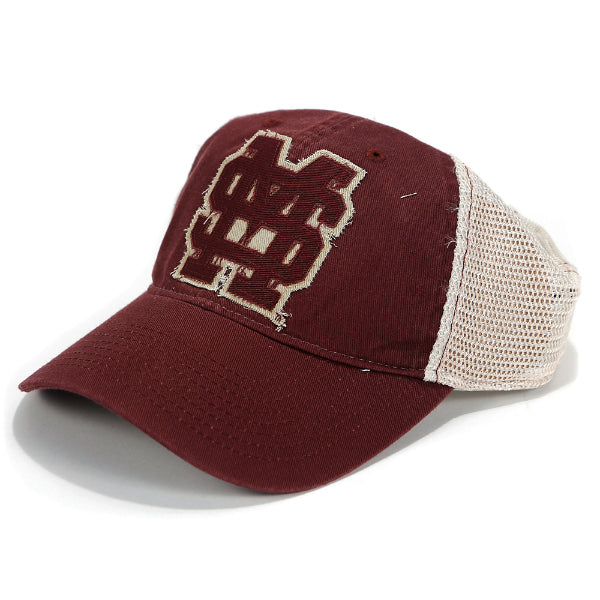 L2 Brands Cap Trucker Eza Frayed Relaxed Twill Big Timer M-Over-S