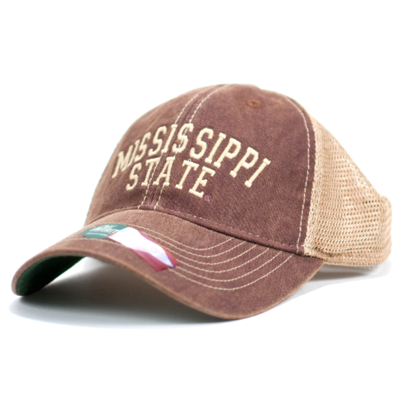 L2 Brands Cap Trucker Mississippi State Arch