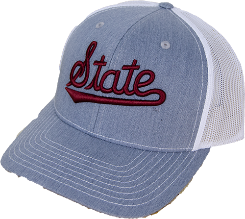 Cap Baseball Trucker Script State