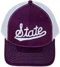 Cap Baseball Trucker Script State