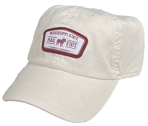 Cap Baseball Washed Twill Patch Mississippi State Hs Live Dog l