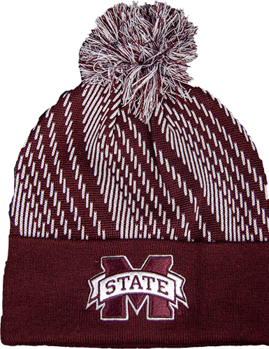Adidas Cap Knit Maroon with White Lines