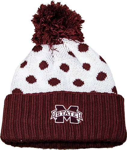 Logofit Cap Knit Beanie Granger Pom Dots M-State