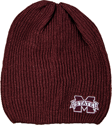 Logofit Cap Knit Beanie Hipster Ribbed Slouch M-State
