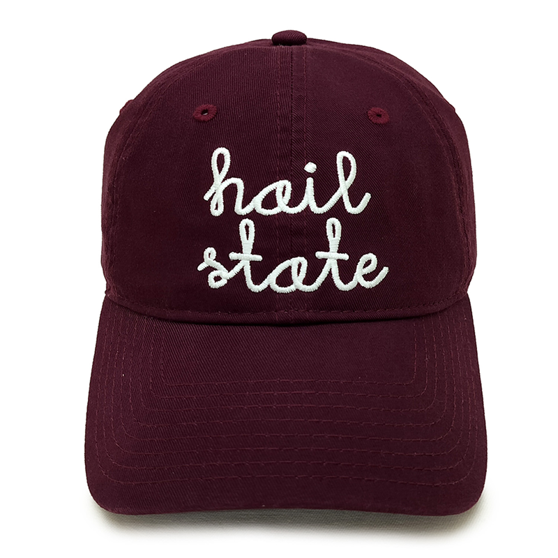Cap Women's Baseball Hail State Script