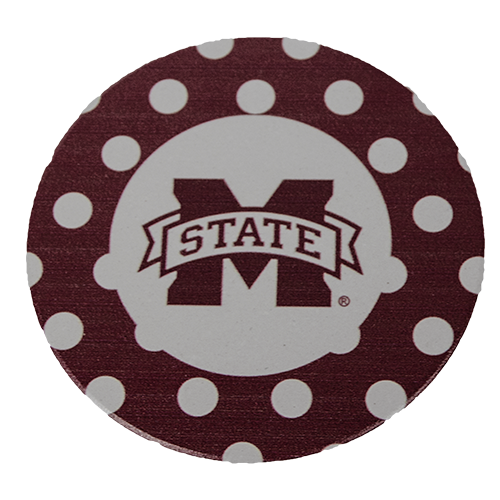 Thirstystone Resources, Inc. Coaster Single Rnd M-State Dots