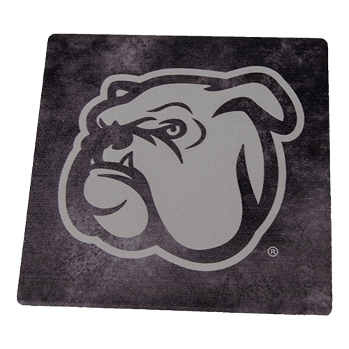 Thirstystone Resources, Inc. Coaster Single Square Bulldoge Black