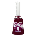 University Screenprint/Bully Bell Cowbell Med Maroon W Dad Decal Boxd