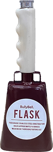 Bully Bell Cowbell Medium Flask