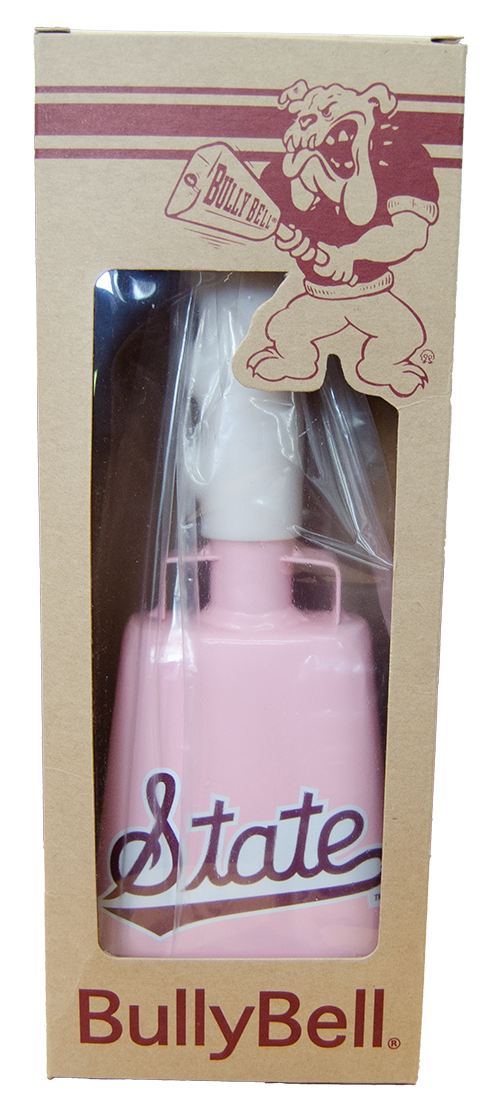 Bully Bell Cowbell Medium Script State