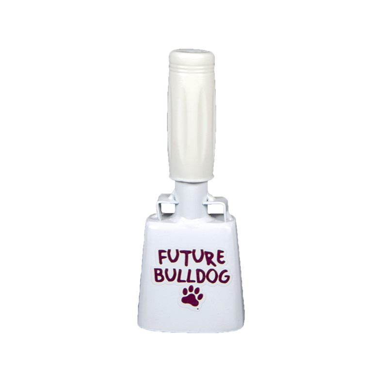 Bully Bell Cowbell Small Future Bulldog Decal