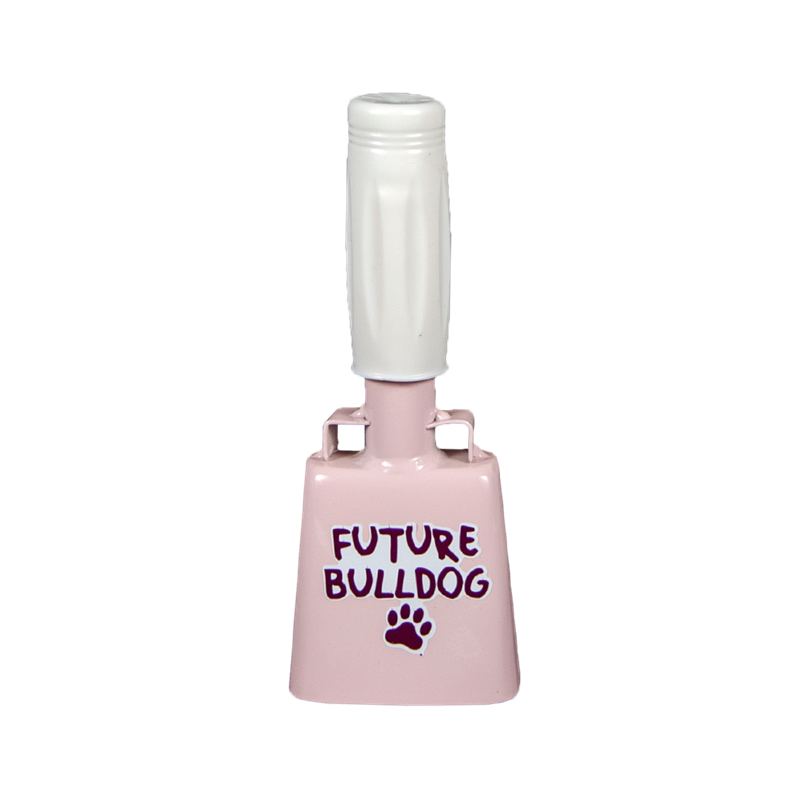 Bully Bell Cowbell Small Future Bulldog Decal