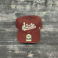 Cap Baseball Clean Up Script State White